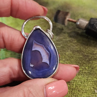 Unique Agate Pendant Necklace - SOLD