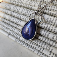 Unique Agate Pendant Necklace - SOLD