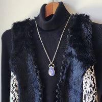 Unique Agate Pendant Necklace - SOLD