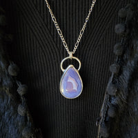 Unique Agate Pendant Necklace - SOLD