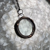 Copper Magnifying Glass Necklace - SOLD