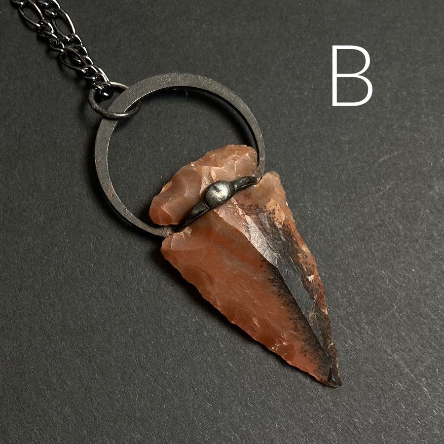 Arrowhead Pendant Necklace for Men