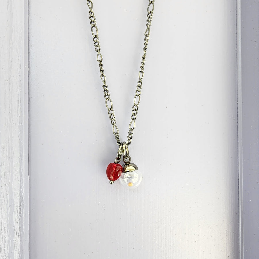 Mustard Seed Necklace - Faith & Love