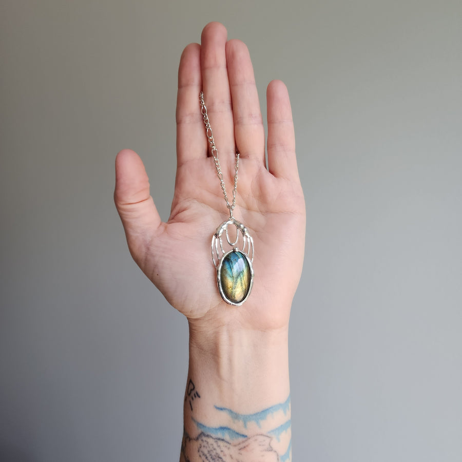 Labradorite with Hand Formed Bail