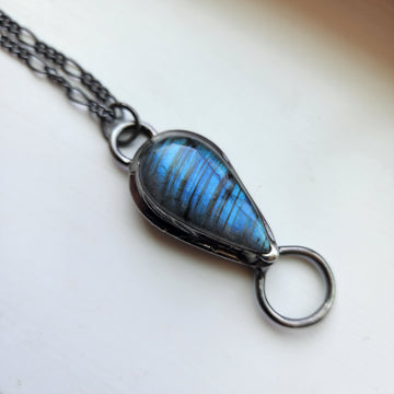 Labradorite Wearable Glasses Holder - SOLD