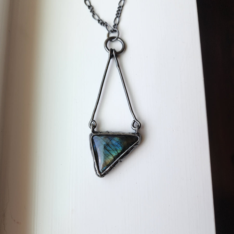 Labradorite Dangling Pendant - SOLD
