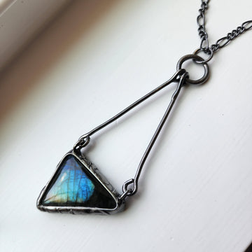 Labradorite Dangling Pendant - SOLD