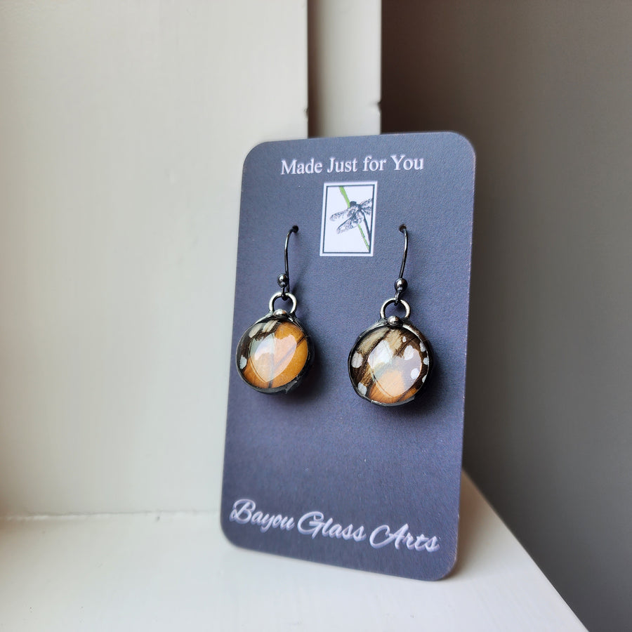 Real Butterfly Earrings - SOLD