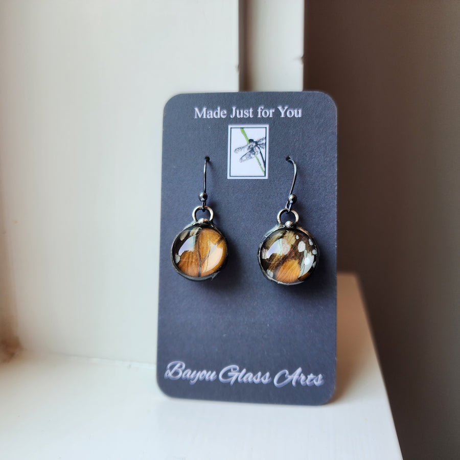 Real Butterfly Earrings - SOLD