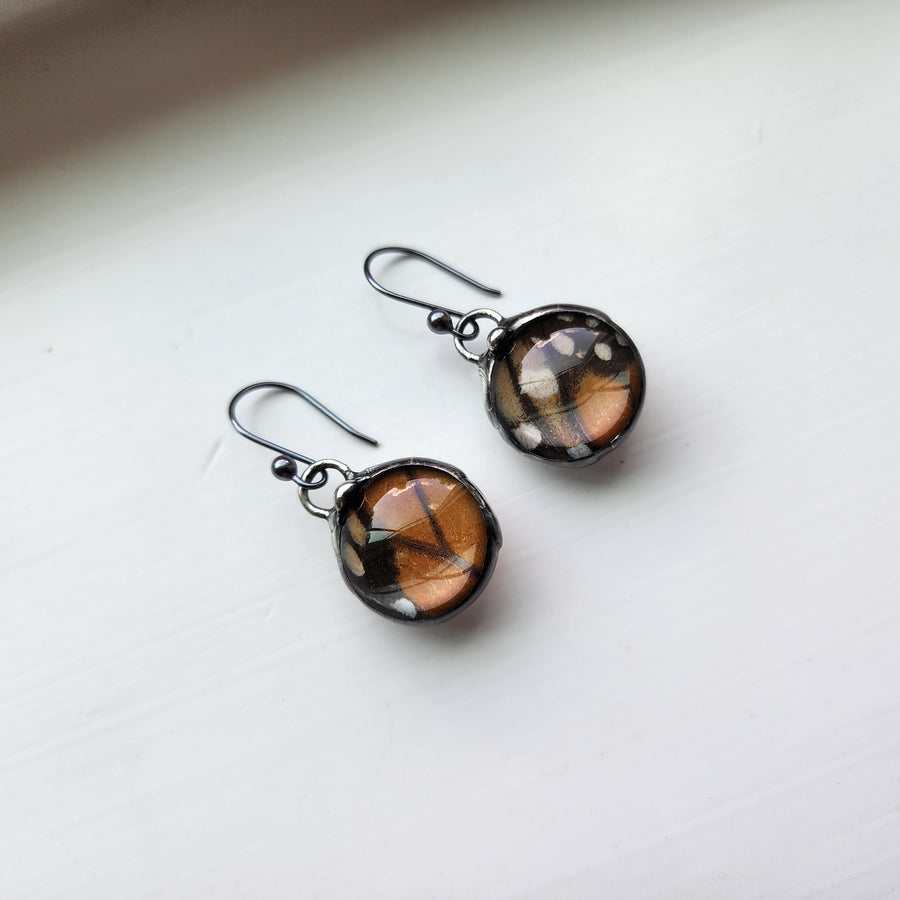 Real Butterfly Earrings - SOLD