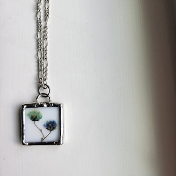Pressed Flower Necklace - SOLD