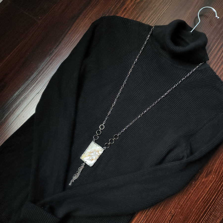 Natural Abalone Shell Necklace - SOLD