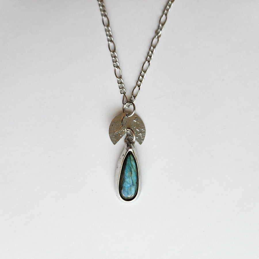 Labradorite Pendant Necklace - SOLD