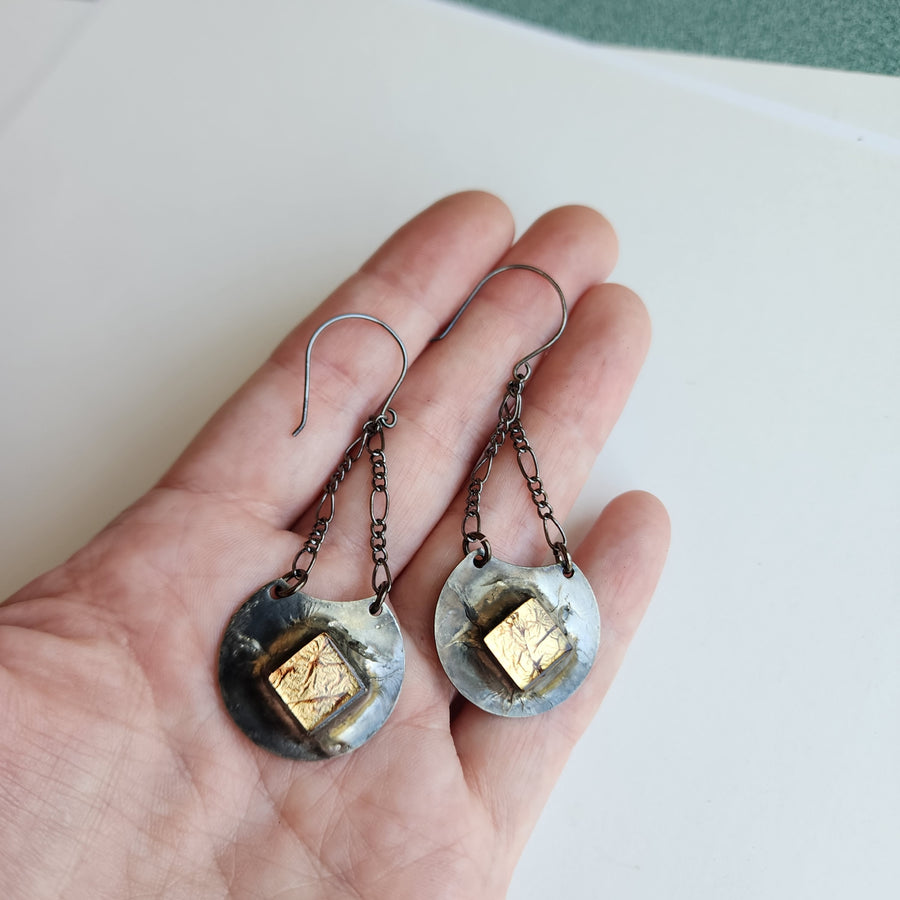 Gold Chandelier Earrings