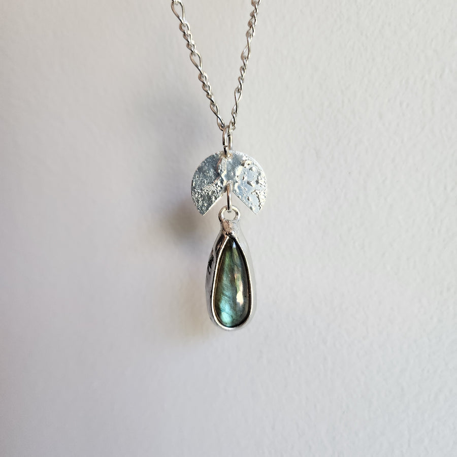 Labradorite Pendant Necklace - SOLD