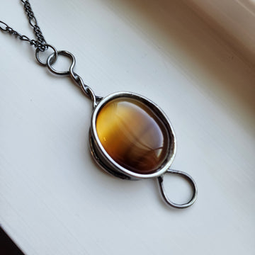 SOLD - Dreamy Gemstone Statement Pendant