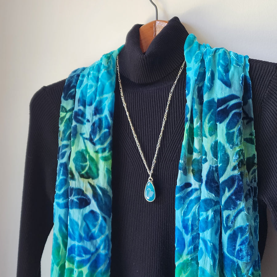 Druzy Pendant Necklace - SOLD