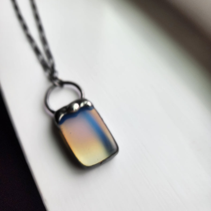 Opalite Pendant Necklace, One of a Kind