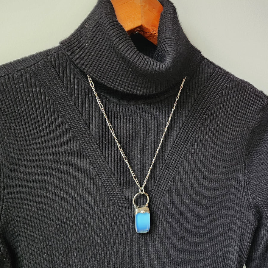 Opalite Pendant Necklace, One of a Kind