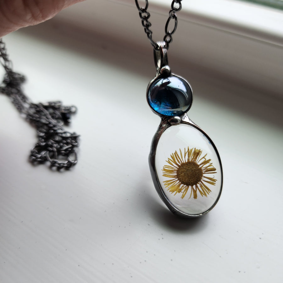 Sunflower Necklace for Women