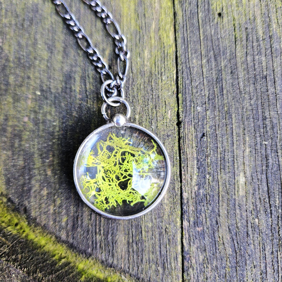 Natural Moss Necklace