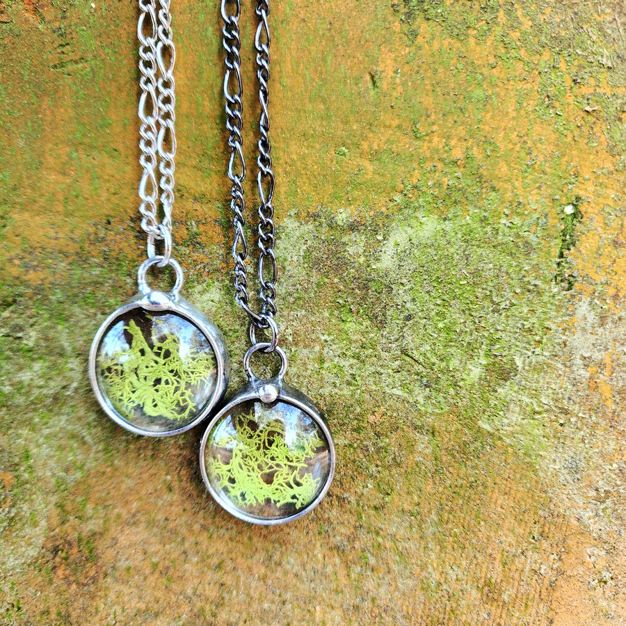 Natural Moss Necklace