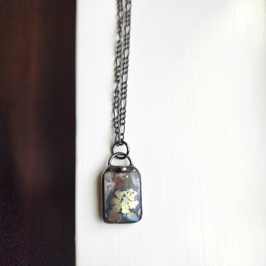 Marcasite Pendant Necklace for Him or Her
