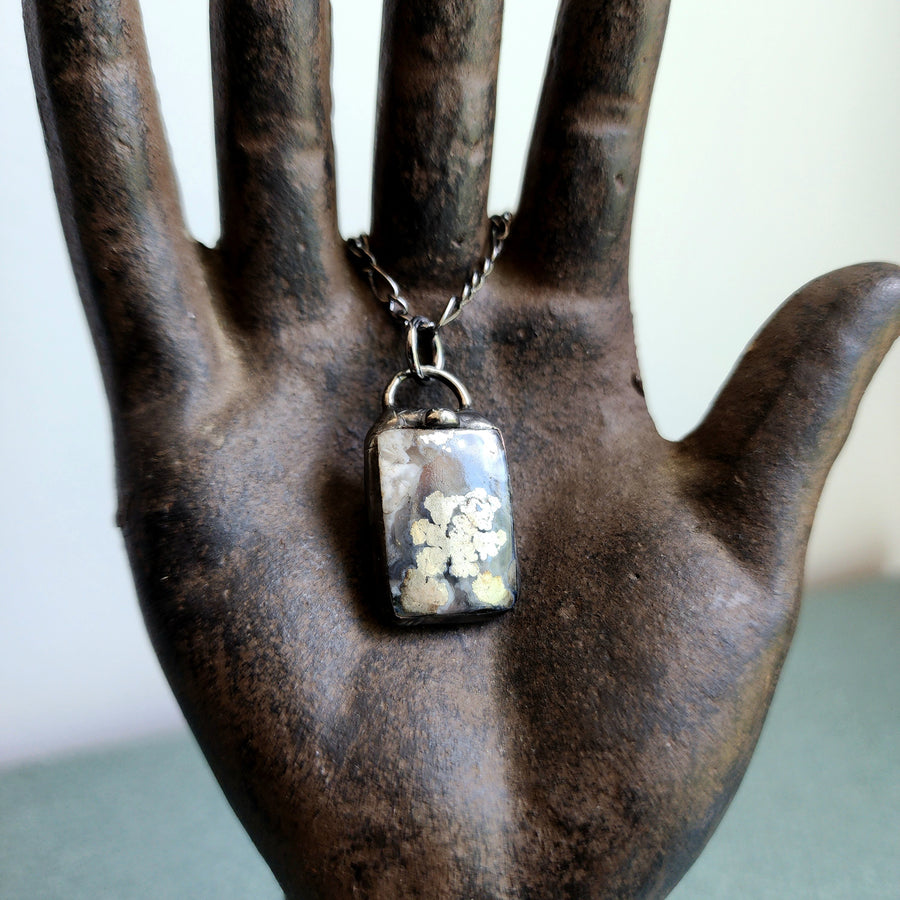 Marcasite Pendant Necklace for Him or Her - SOLD