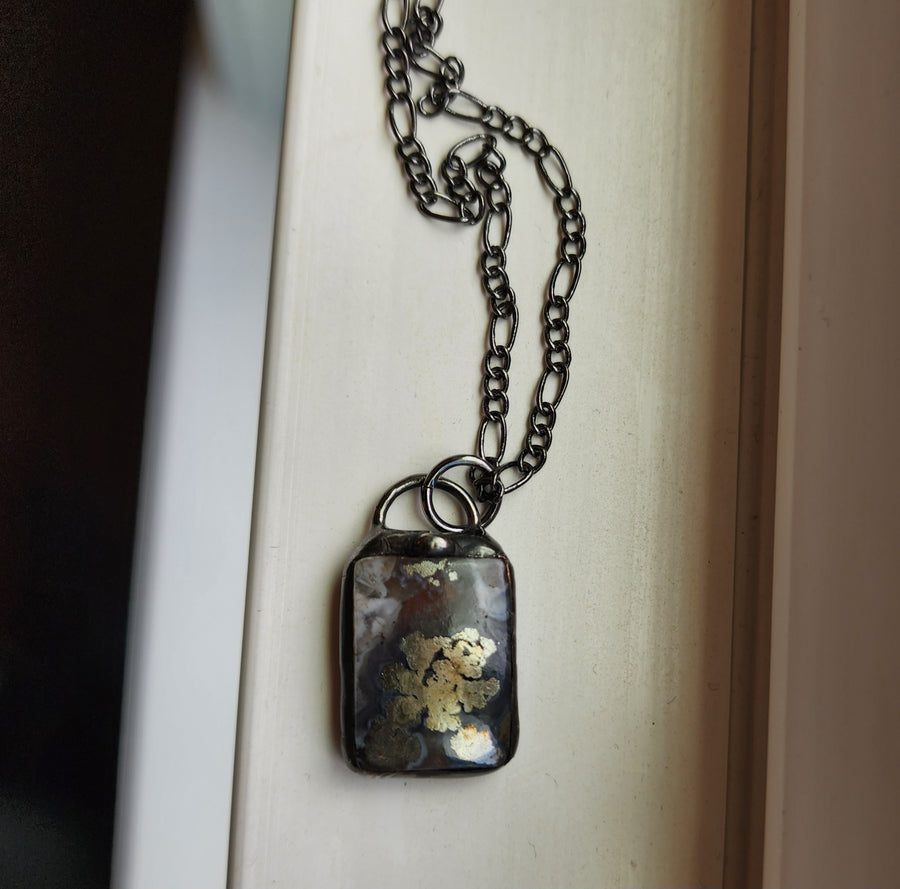 Marcasite Pendant Necklace for Him or Her - SOLD