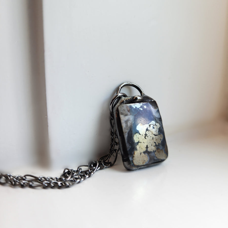 Marcasite Pendant Necklace for Him or Her - SOLD