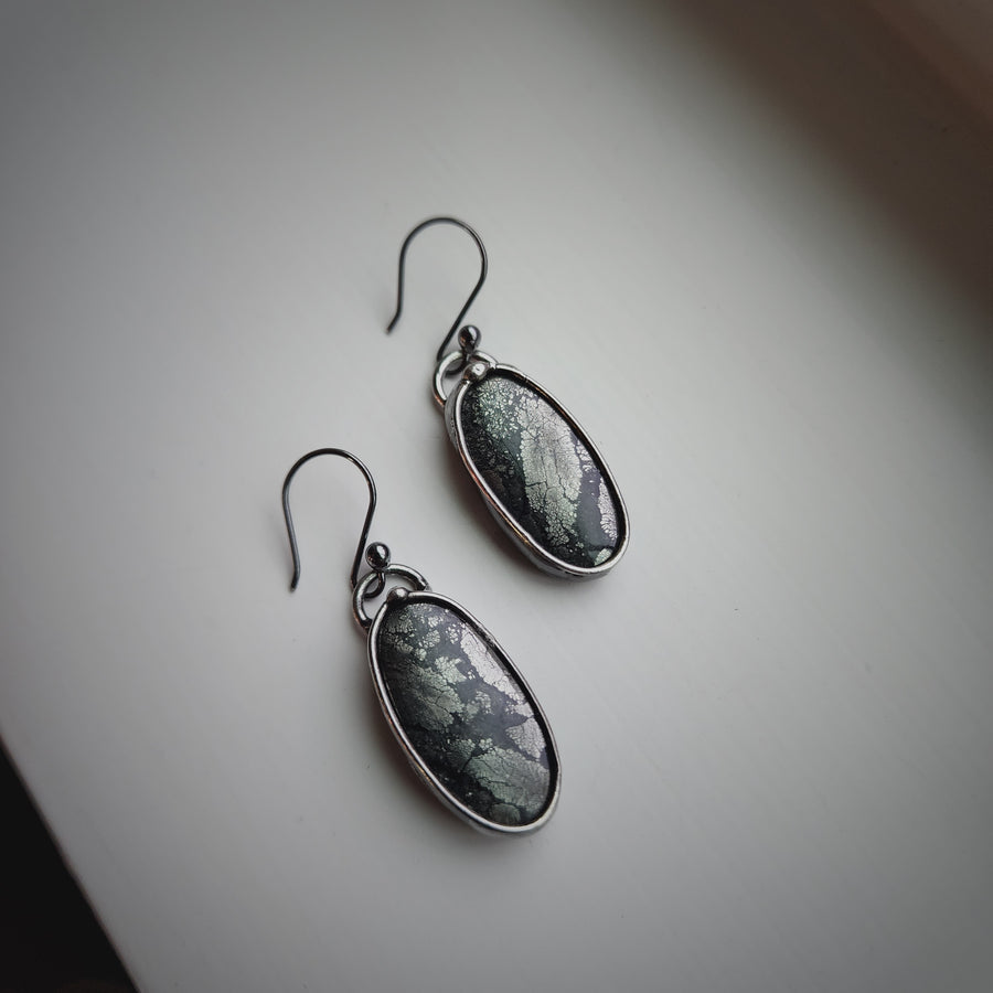 Marcasite Oval Earrings for Women