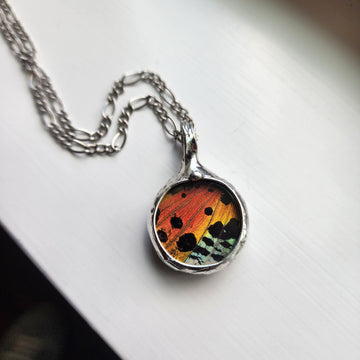 Colorful Butterfly Necklace - SOLD
