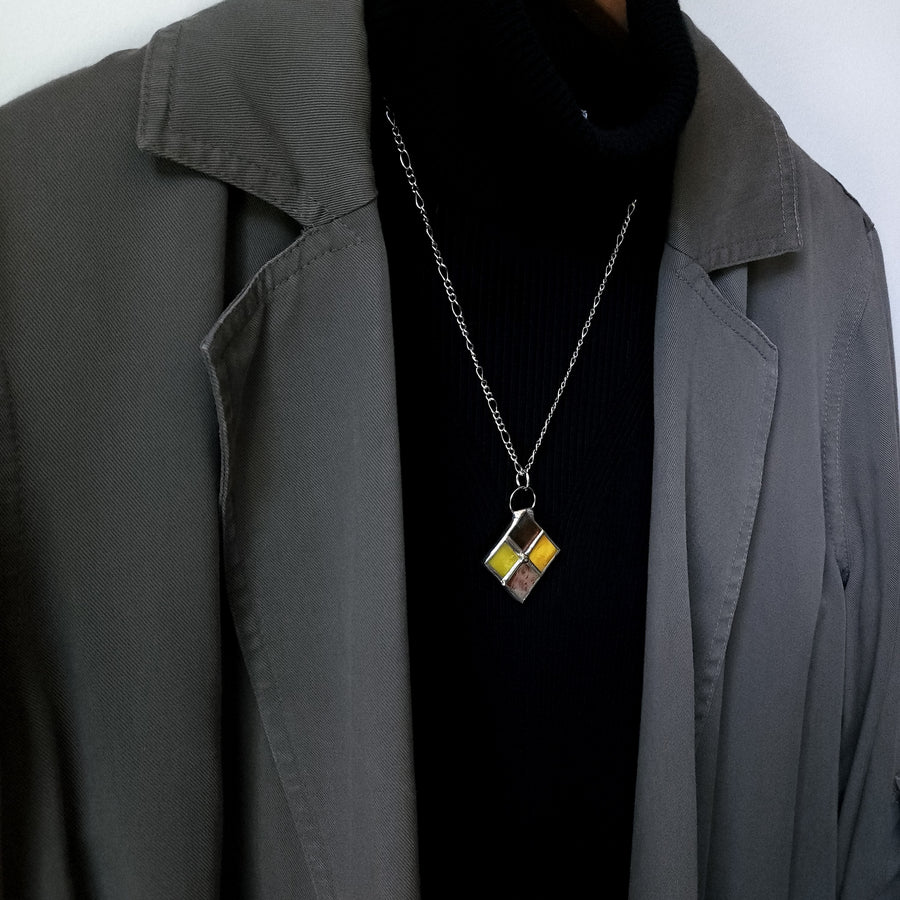 SOLD - Modernism Pendant Necklace