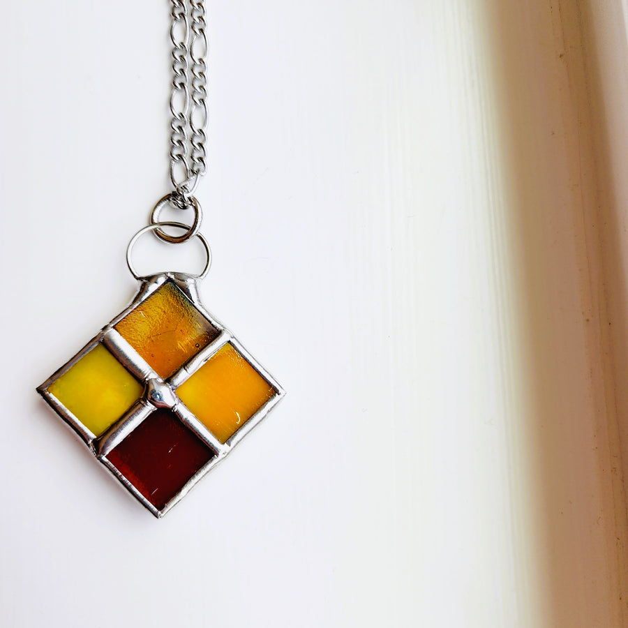 SOLD - Modernism Pendant Necklace