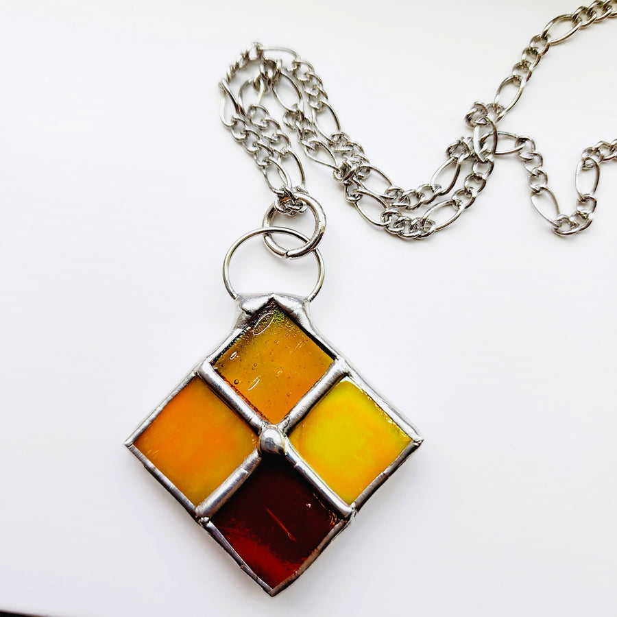 SOLD - Modernism Pendant Necklace