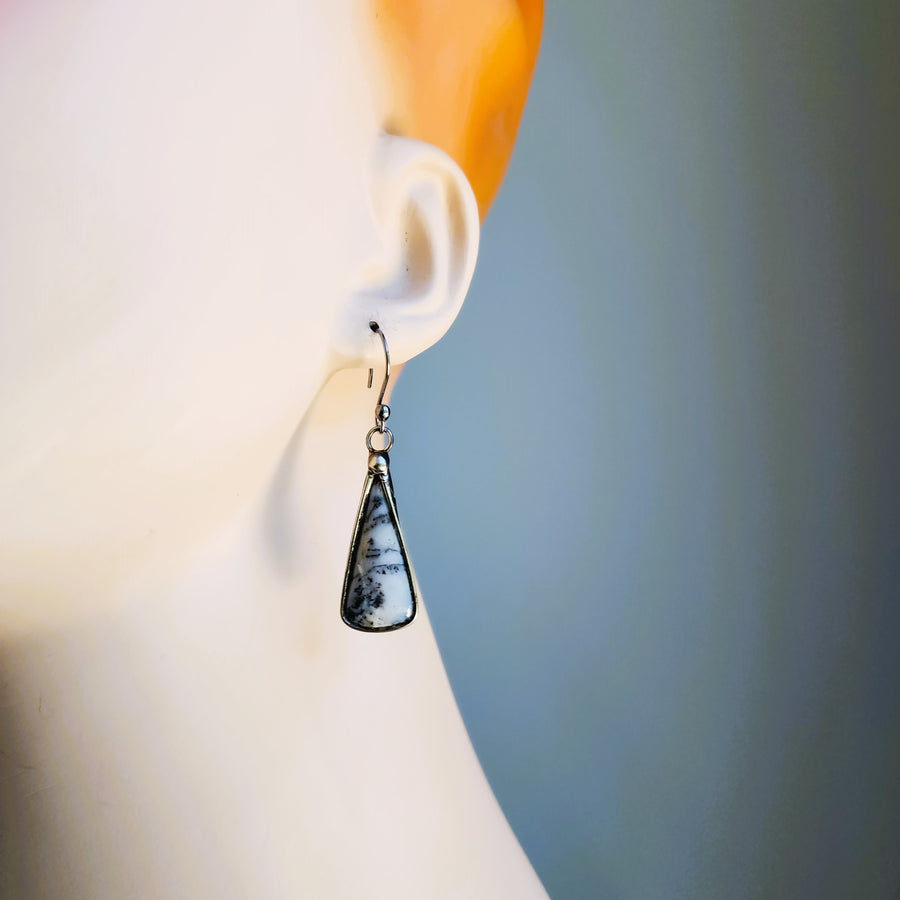 Dendrite Agate Earrings