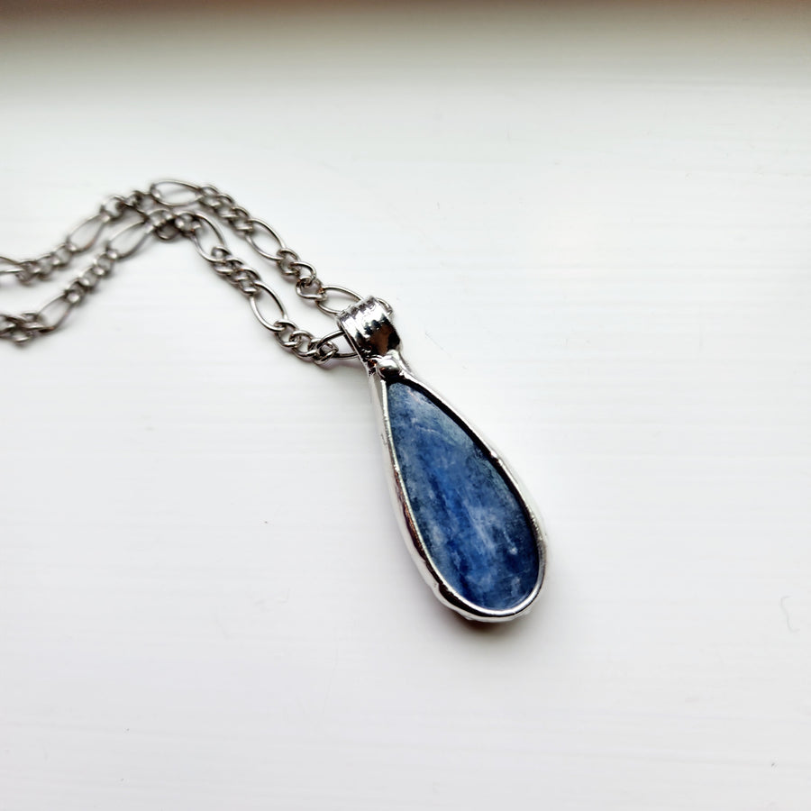 Pear Shaped Kyanite Pendant - SOLD