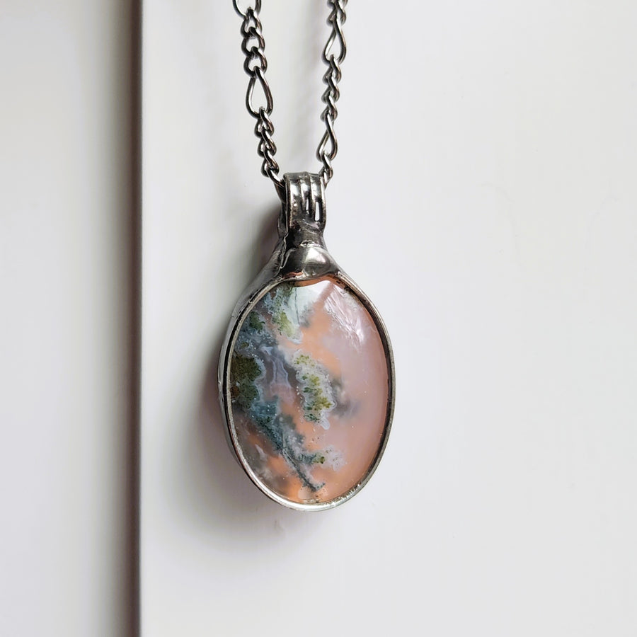 Moss Agate Pendant