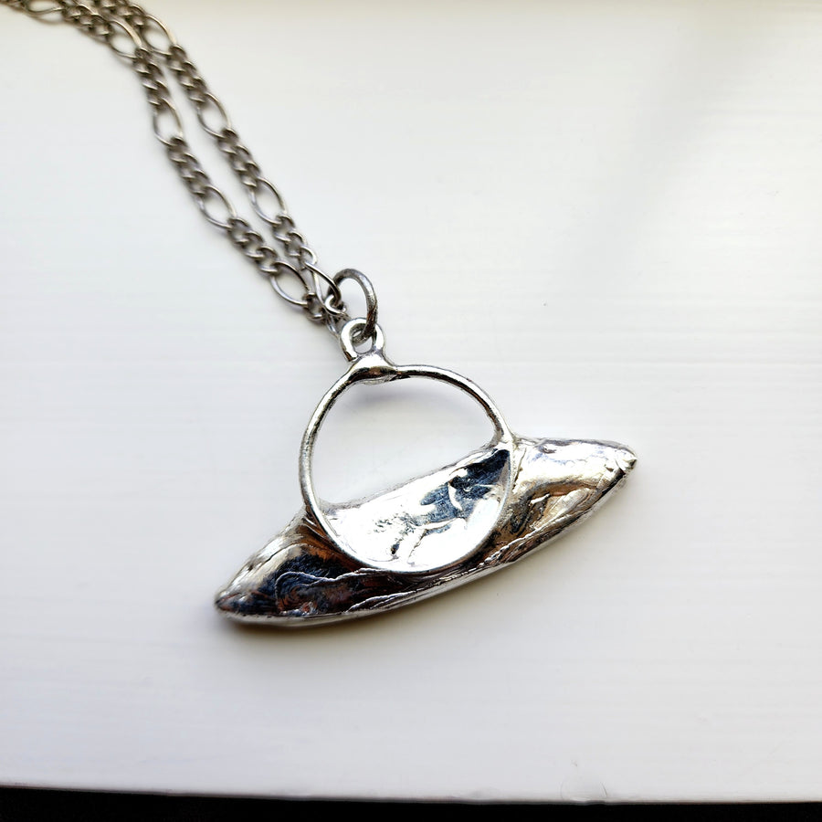 Vibrant Blue Labradorite Pendant Necklace