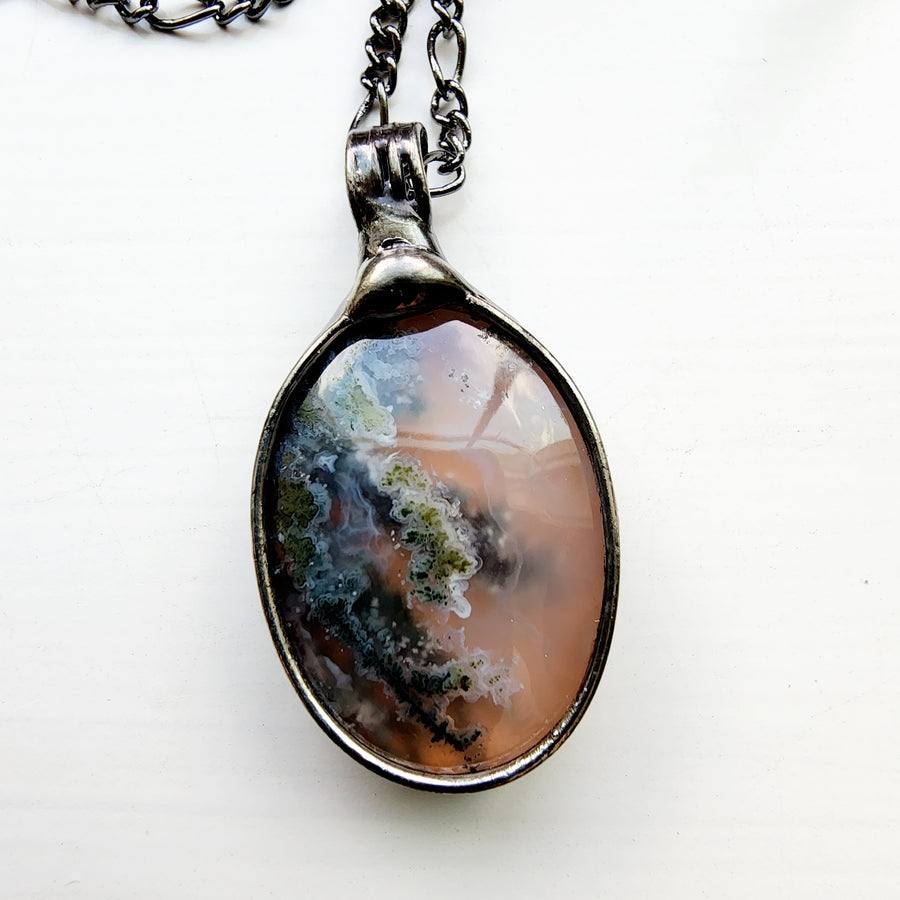 Moss Agate Pendant