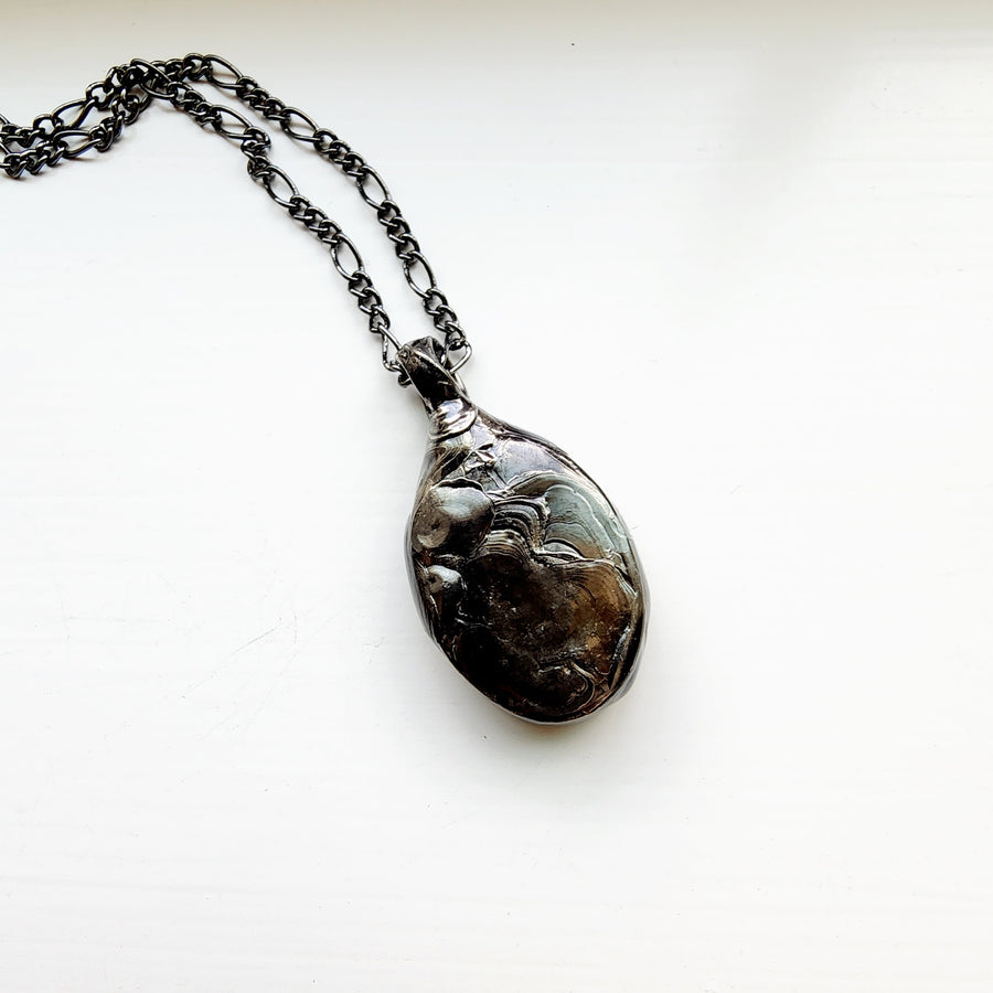 Moss Agate Pendant