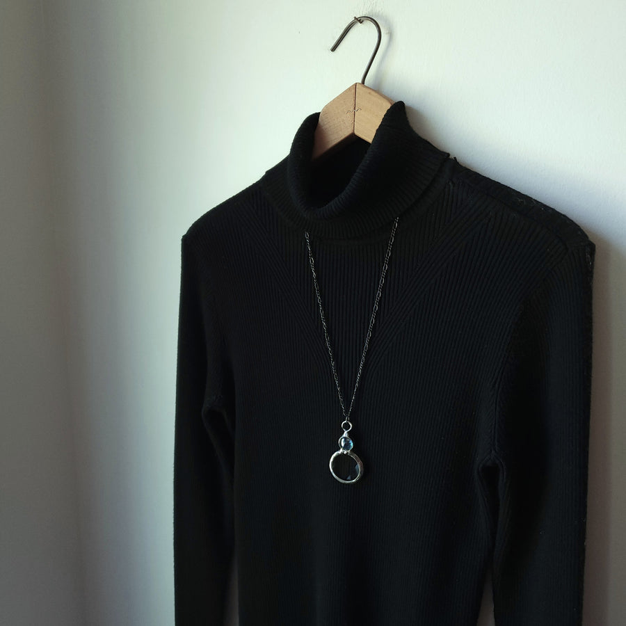 Magnifier Pendant Necklace