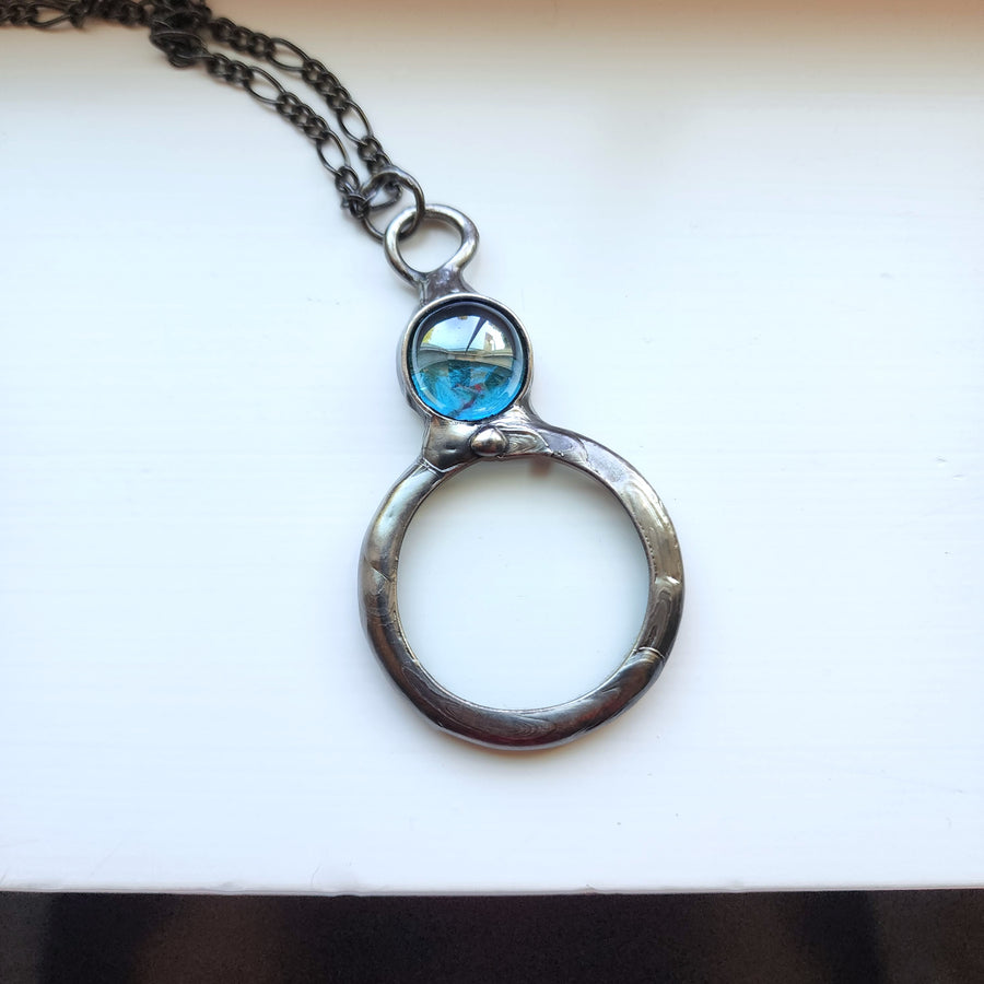 Magnifier Pendant Necklace