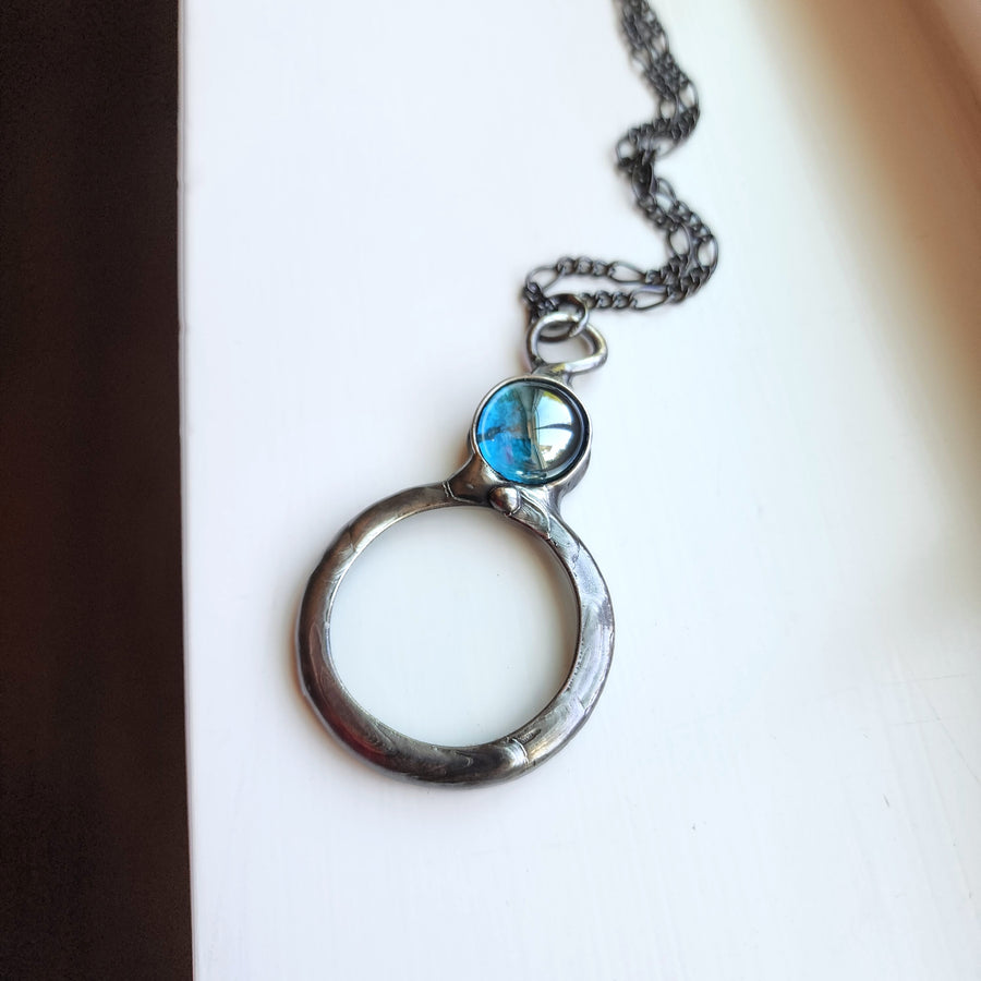 Magnifier Pendant Necklace