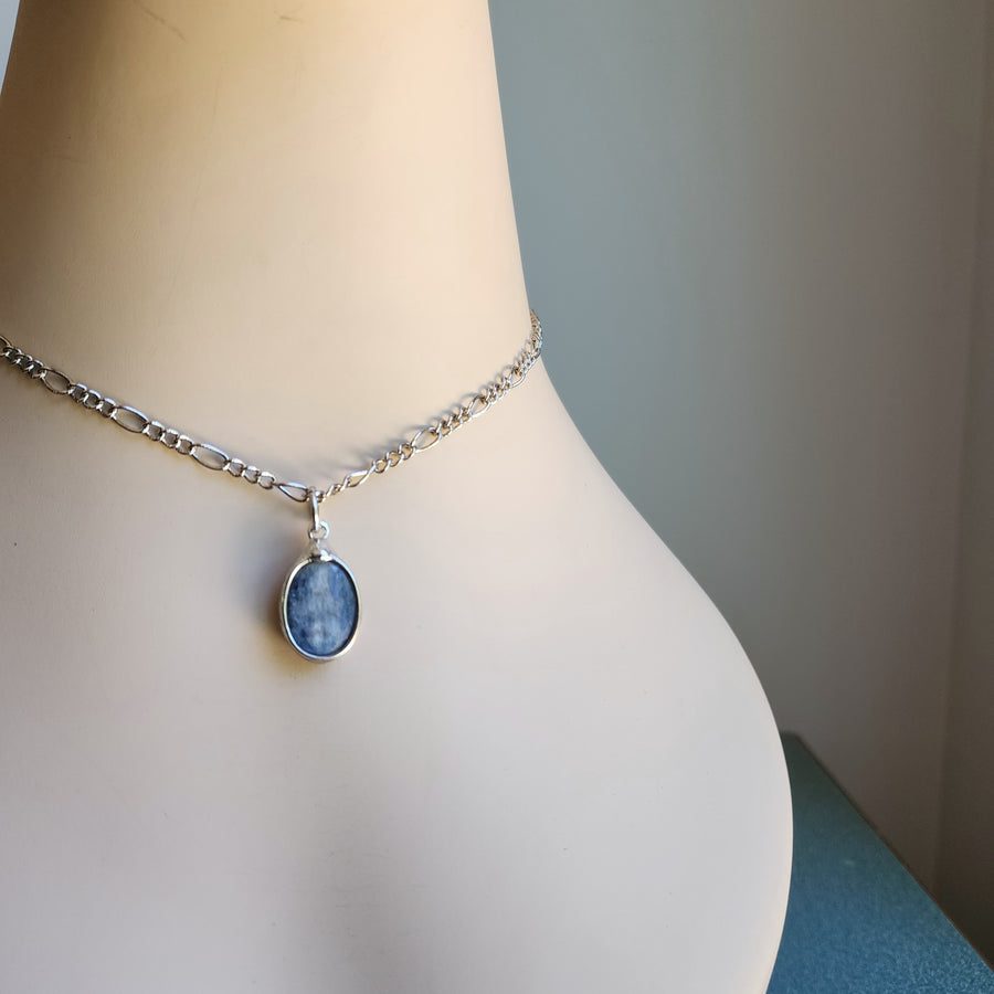 Baby Blue Kyanite Pendant