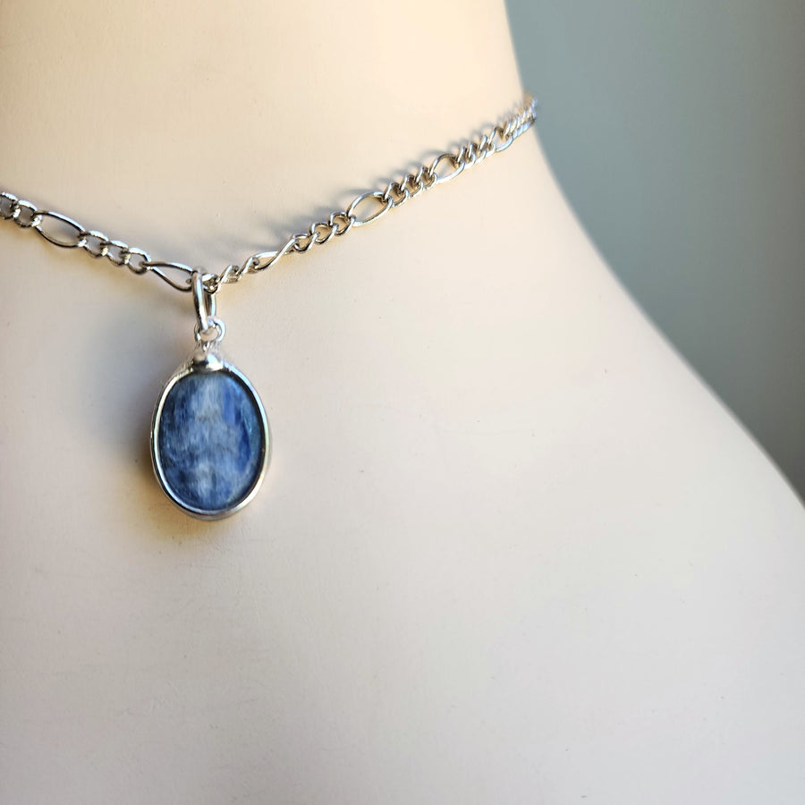 Baby Blue Kyanite Pendant