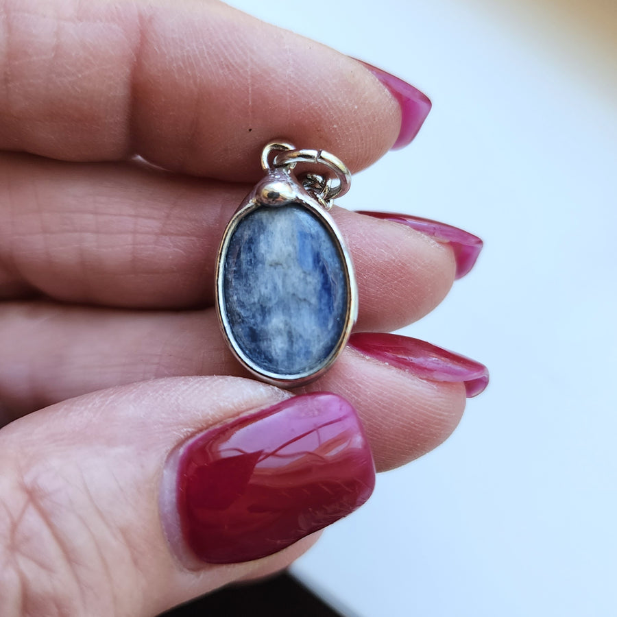 Baby Blue Kyanite Pendant