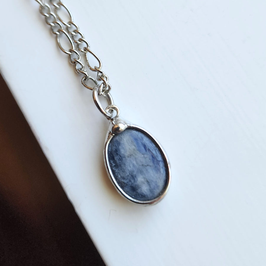 Baby Blue Kyanite Pendant