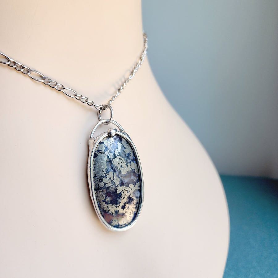 Marcasite Earrings & Necklace Jewelry Set