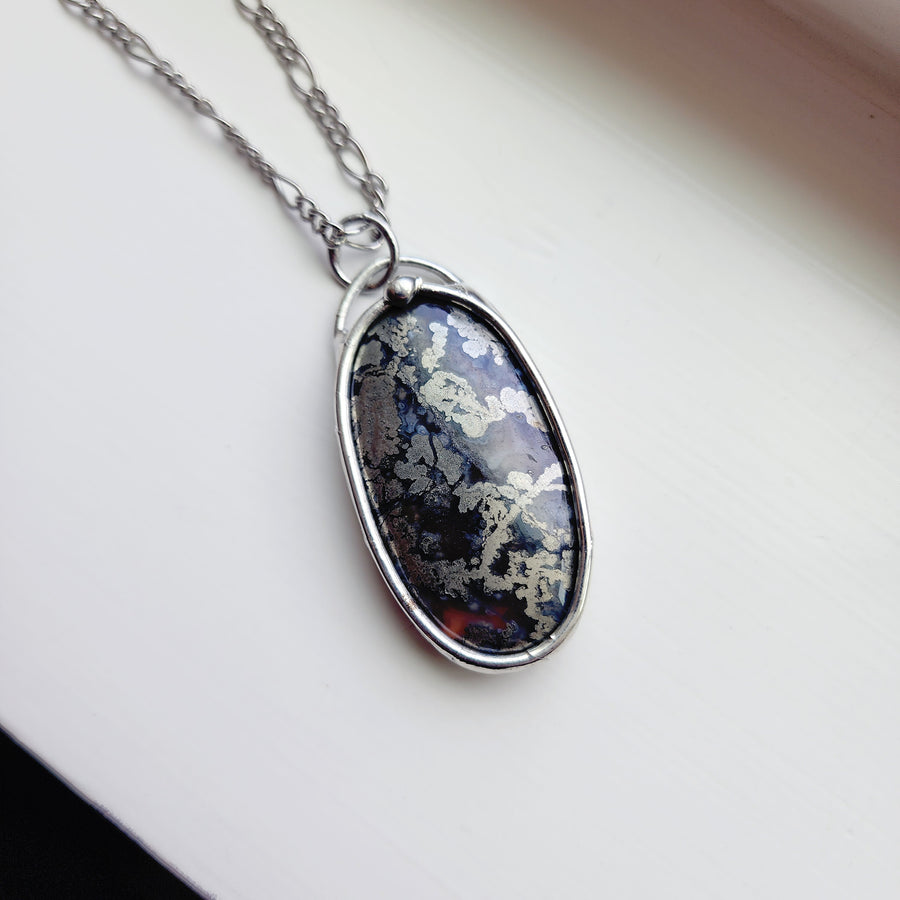 Marcasite Earrings & Necklace Jewelry Set